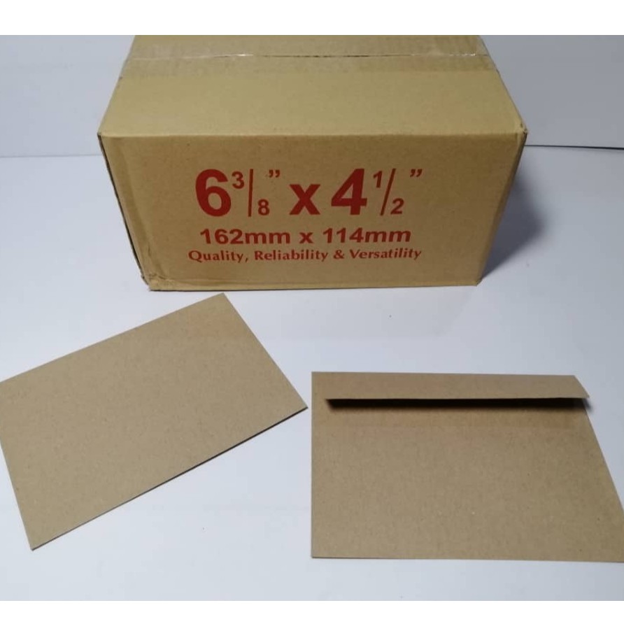 Brown Envelope 4 1 4 X 6 1 4 